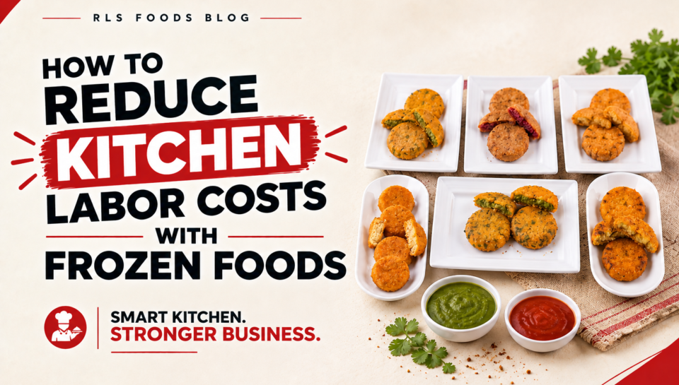 How to reduce kitchen labor costs with frozen foods for commercial kitchens